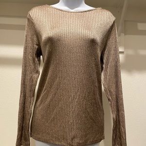 H&M Rose Gold top